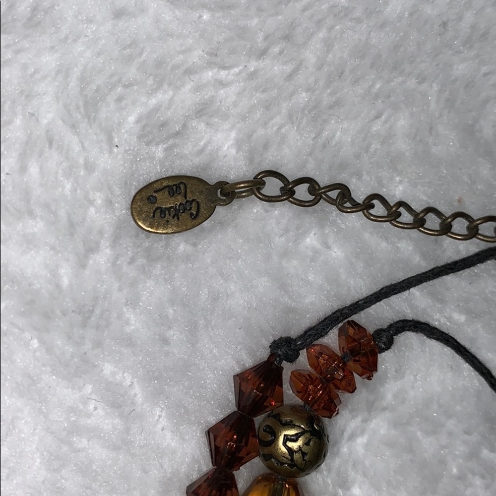 Vintage Cookie Lee 24 inch Drop Beads & Crystals - Picture 3 of 6